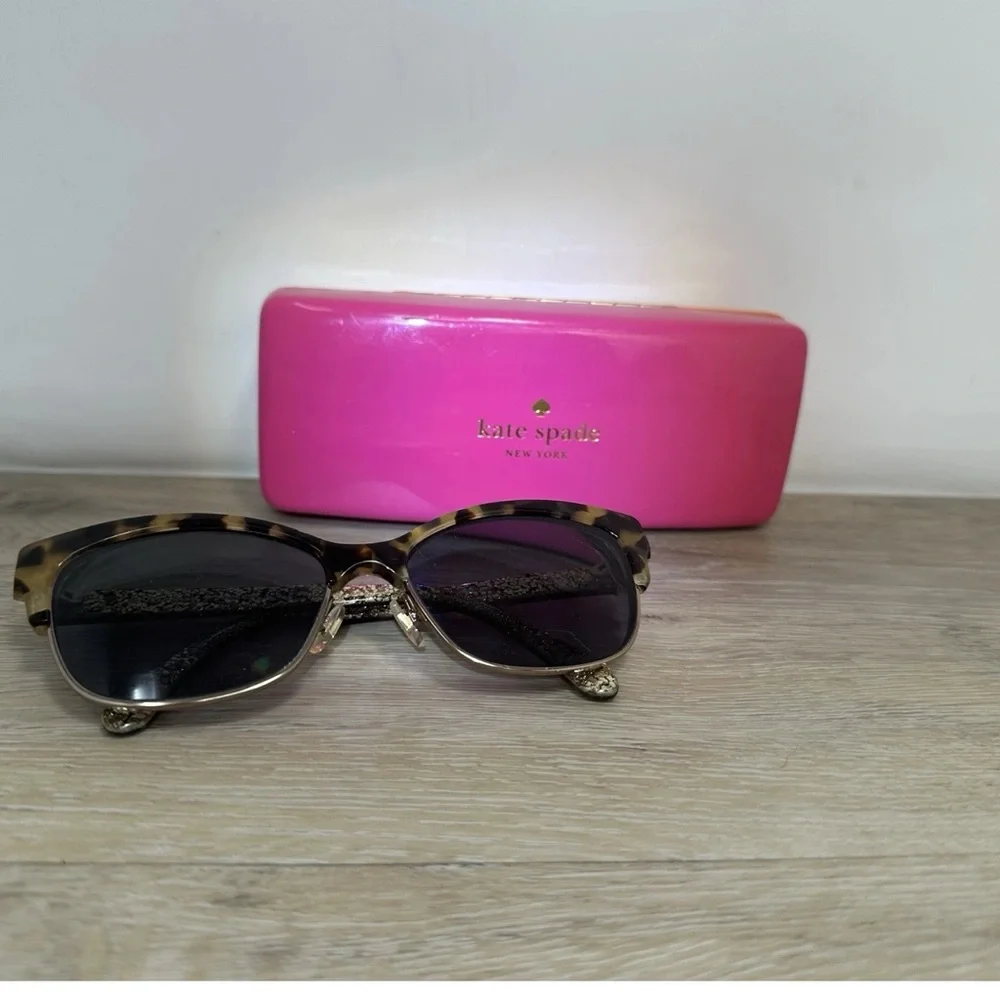 Kate Spade Eyeglasses, Frames Only, Shira/S, ESP Y6, 55-16-135, Plastic/Metal - Picture 2 of 13